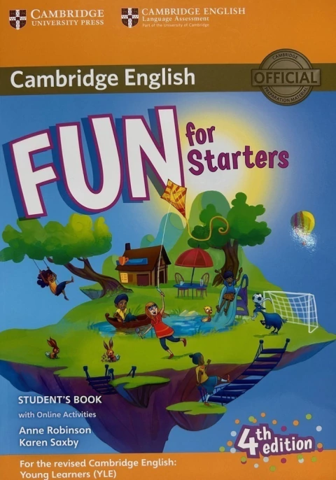 FUN FOR STARTERS 4/ED 2018 - SB + ONLINE ACTIVITIES + AUDIO
