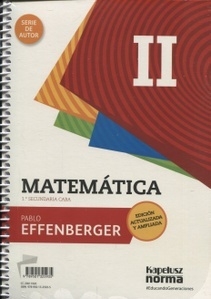 MATEMATICA 2 EFFENBERGER CONTEXTOS DIGITALES