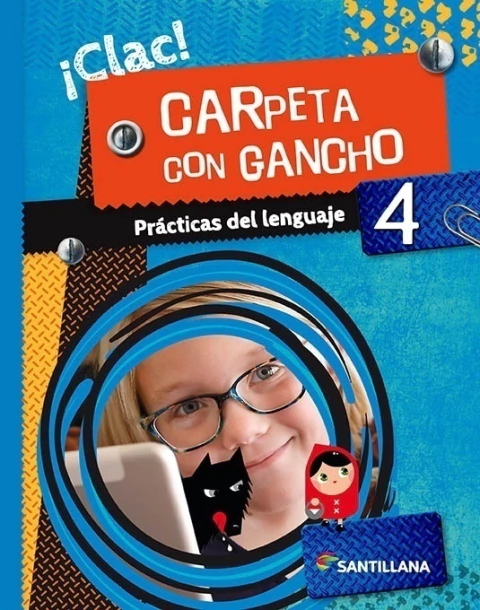 Prácticas del lenguaje 4 ¡Clac! Carpeta con gancho Nov 2019