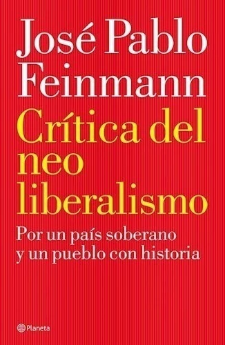 Critica del neoliberalismo