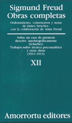 Obras Completas Freud 12 XII