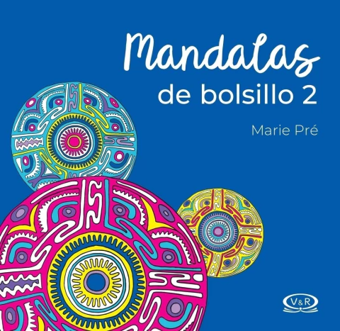 Mandalas de bolsillo 2 - tapa azul