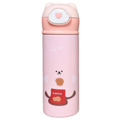 Garrafa Térmica Infantil com Canudo Pequena 400 ml/6