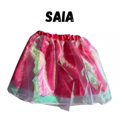 Fantasia Infantil Borboleta Fada Saia + Asa 4 a 7 anos