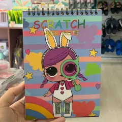 Papel Mágico Bloquinho para Desenhar 10 Folhas Raspadinha na internet