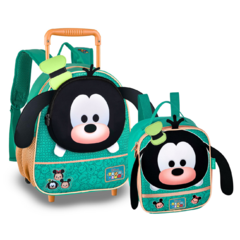 Mochila Infantil com Rodinhas e Lancheira Escolar p/ Creche/1