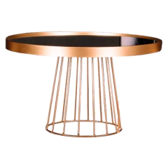 Boleira Aramada de Ferro Prato Alto com Espelho 30 cm/4