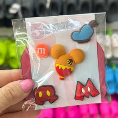 Pingente para Crocs Promoção Cartela 5 Bottons Jibbtz/6