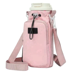 Porta Garrafa de Água Bolsa Lateral com Alça Bolso Zíper/10
