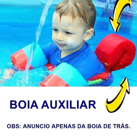 Boia Auxiliar Traseira para Boias Panda Pool apenas o Complemento