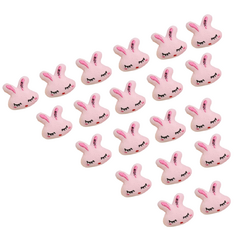20 Mini Coelho de Pelúcia Páscoa Artesanato Lembrancinha/1