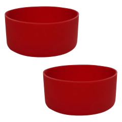 Protetor Base de Silicone p Copo Garrafa Térmica Pequeno 2Un/19