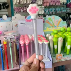 Caneta Ponta Fina Squishy Patinha que Gira 1 UN/1