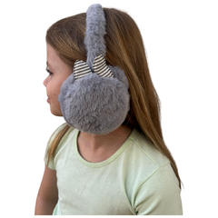 Protetor Aquecedor de Orelha Infantil Pelúcia Macia Menina/10