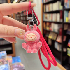 Chaveiro La bubu para Chave Celular Mochila Cordão Pingente/4