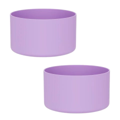 Protetor Base de Silicone p Copo Garrafa Térmica Pequeno 2Un/9