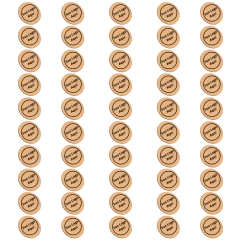 Porta Copos Bolacha Redondo p Bar Logo Gravada a Laser 50Und/1