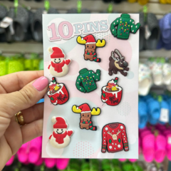Pingente para Crocs Promoção Cartela 10 Bottons Jibbtz/7