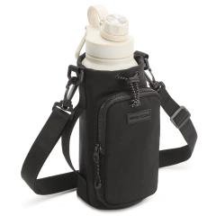 Porta Garrafa de Água Bolsa Lateral com Alça Bolso Zíper/2