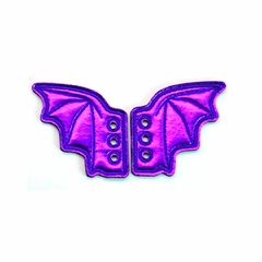 Asinha para Tênis Acessório Infantil Cadarço Morcego 1 Par/5