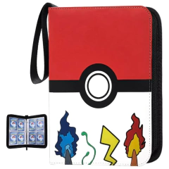 Álbum De Fichário Pokémon p/ 400 Cards Colecionador Pasta/5