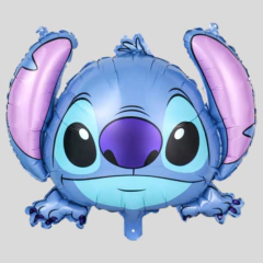 Balão Aniversário Stitch Grande Decoração de Festa Kit 4 Und/2