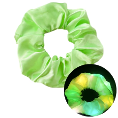 Scrunch Lacinho de Cabelo com Led que Brilha e Pisca 3 Und/14