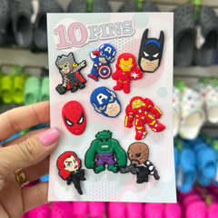 Pingente para Crocs Promoção Cartela 10 Bottons Jibbtz/3