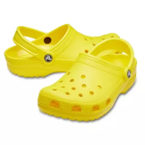 Crocs Classic Clog Lemon Amarelo Tam 35 ao 39 + 1 Pingente/1