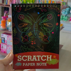 Imagem do Mini Bloco Papel Mágico Bloquinho p/ Desenhar Pequeno 10 Folhas