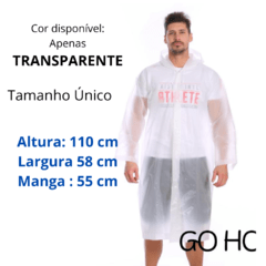 Capa de Chuva Adulto Unissex Clube de Mães/4