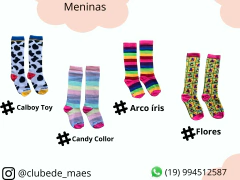 Kit 30 meias infantil 3/4 Atacado à escolher/3