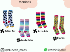 Kit 20 meias 3/4 infantil Atacado à escolher na internet