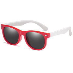 Óculos de Sol Infantil Flexível Silicone Lente Proteção UV/9