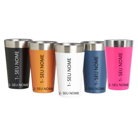 Copo Térmico 473 Ml P/ Cerveja Chopp Personalizado Presente/1