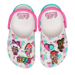 Crocs Clog Infantil para Menina LOL Surprise BFFS Tam 29 ao 34/2