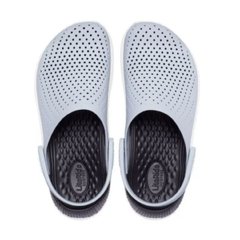 Crocs Literide Clog Blue Grey Tam 35 ao 38 c/ Pingente Brinde/6