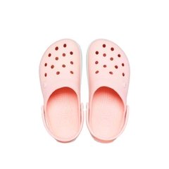 Crocs Tradicional Feminino Listrinha Crocband Rosê/2