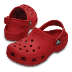 Crocs Tradicional Vermelho Classic Pepper 35 ao 38