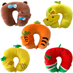 Almofada Travesseiro de Pescoço Infantil com Tapa Olho/1