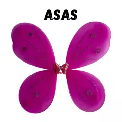 Imagem do Fantasia Infantil Borboleta Fada Saia + Asa 4 a 7 anos