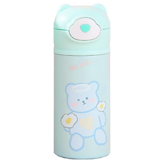 Garrafa Térmica Infantil com Canudo Pequena 400 ml/8
