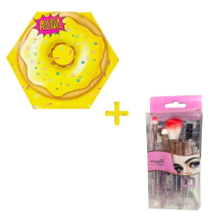 Maquiagem Infantil Completa Sombra + Pincel Make Criança/6