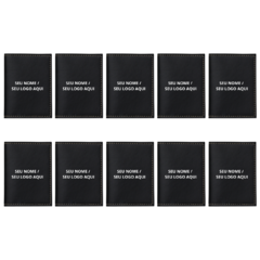 Porta Cartão Documento de Couro Personalizado 10 Unidades/1