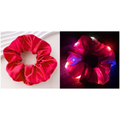 Scrunch Lacinho de Cabelo com Led que Brilha e Pisca 3 Und/13