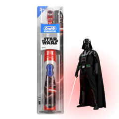 Escova Elétrica Infantil Oral B Rotativa Pilha Inclusa Menino - comprar online