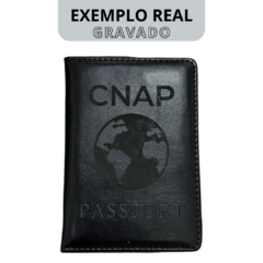 Porta Cartão Documento de Couro Personalizado 10 Unidades/2