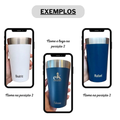 Copo Térmico 473 Ml P/ Cerveja Chopp Personalizado Presente/18
