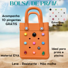 Bolsa de Piscina Praia Sacola EVA Leve Resistente com 10 Pins - comprar online