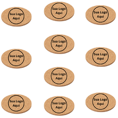 Porta Copo Personalizado com Sua Arte ou Logo Kit 10 Unidades/1